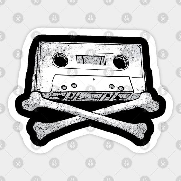 Cassette (shirt:2-sided) Sticker by MunkeeWear